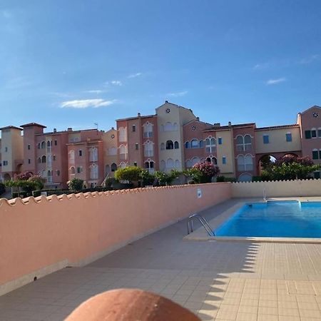 Superbe Studio Renove Avec Piscine Et Vue Marina Le Barcarès Zewnętrze zdjęcie
